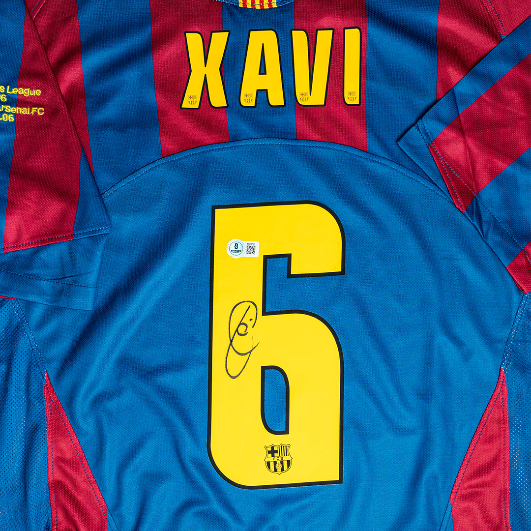 Jersey Firmado Xavi - Barcelona